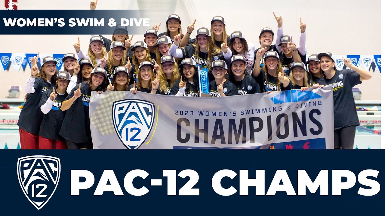 Stanford Wins 2023 Pac 12 Womens Swimming And Diving Championships