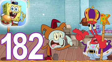 SpongeBob: Krusty Cook-Off - Sisyphean Sweets Level 11 - 20 Gameplay Video Part 182 (iOS Android)