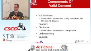 Patrick Johnson - Ethics in Clinical Research (Stereo sound) Wealth