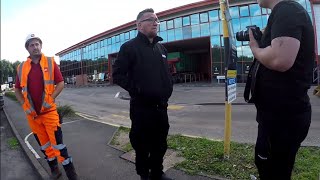 You're Not Allowed To Film On Our Site, It's A Security Risk #auditing #leicester 
