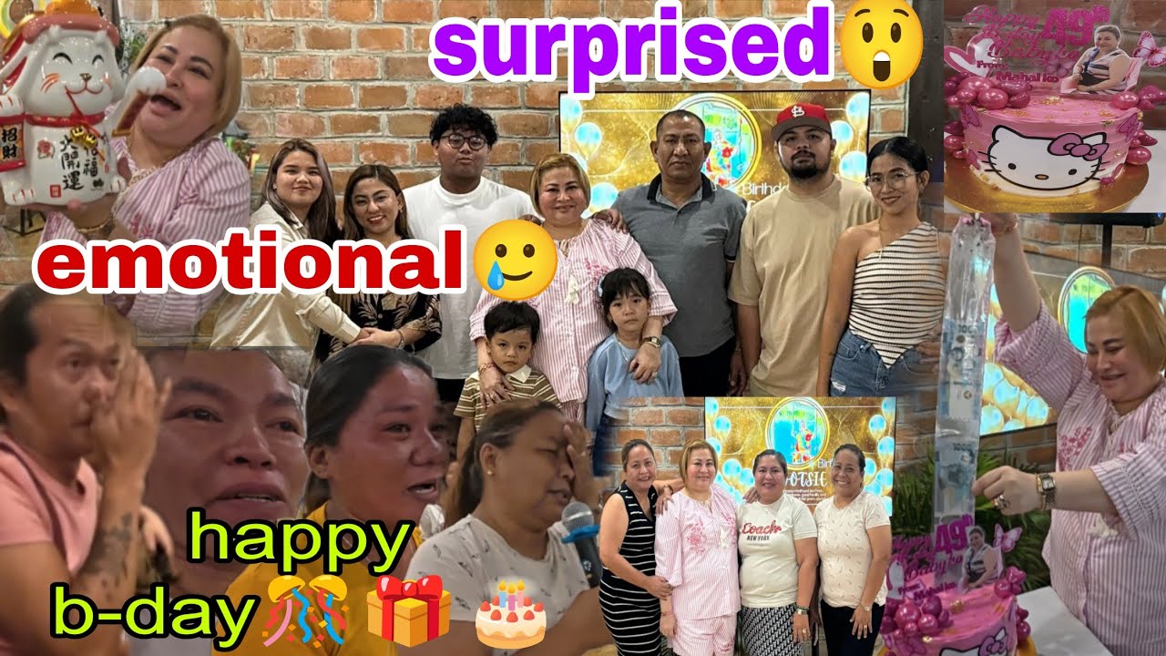 NA SURPRISED KAYA SI MADAM TOOTS⁉️ GANAP SA KAARAWAN NI MADAM🥰 NAGING EMOTIONAL