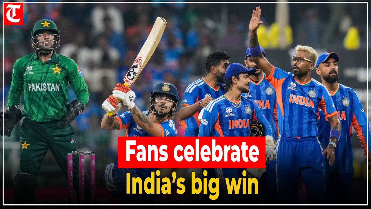 India Thrashes Pakistan by 61 Runs | T20 World Cup 2026 Celebration in Colombo