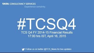 TCS Q4 FY 2014-15 Financial Results