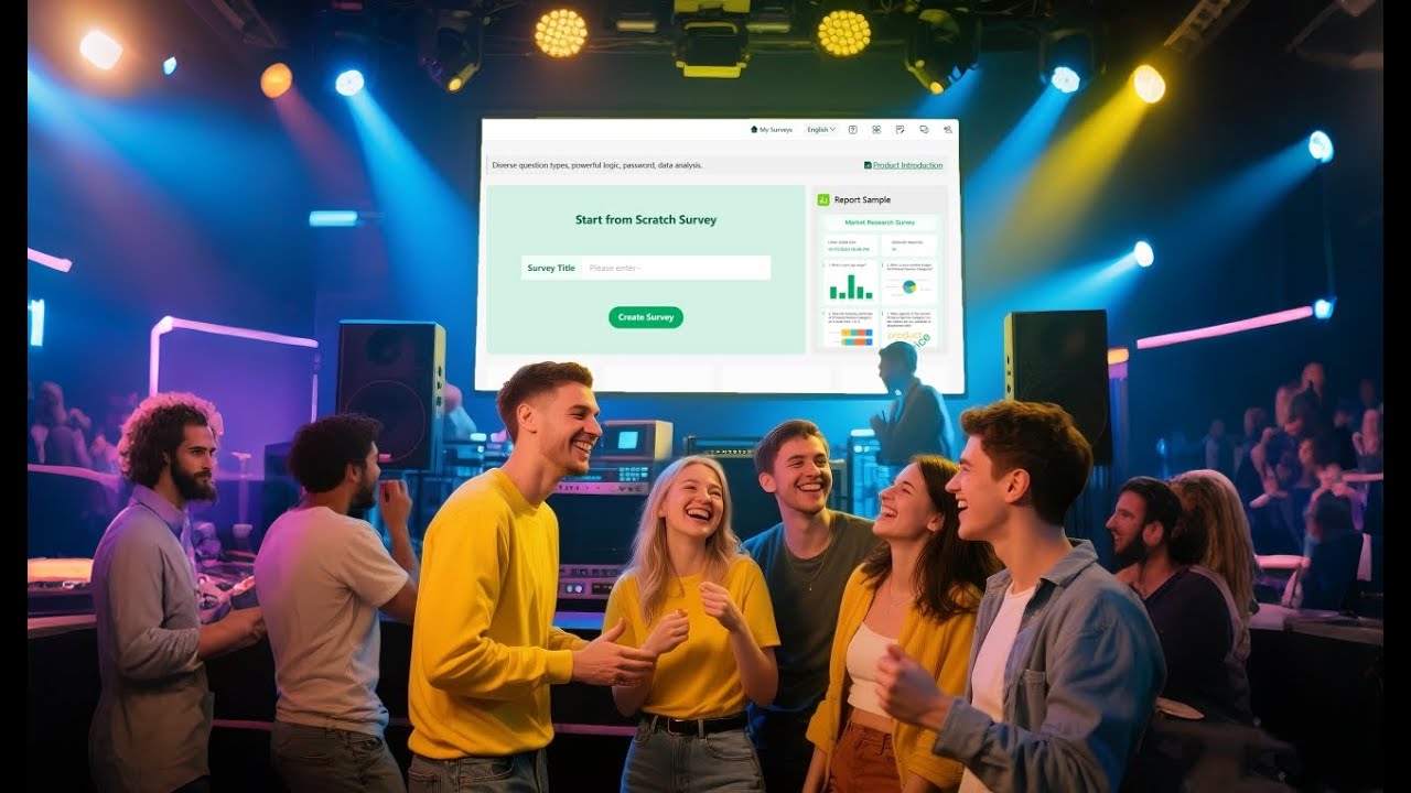 How to quickly create a society activity survey with surveymars AI