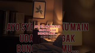 UDAH LAMA GAK BUNGKUS 😭 | ASMR Husband | ASMR Cowok | #asmr