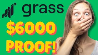 GetGrass $6000 Payment Proof: Earn Passive Income by Sharing Your Unused Internet Bandwidth!