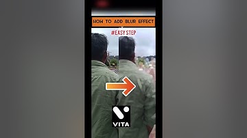 #shorts How to Create Blur Video in Vita App….🤩🔥🔥💥 #shortsvideo #videoedit
