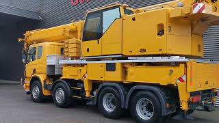 Scania P380 8x4 Liebherr LTF 1045-4.1