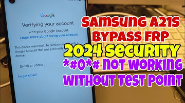 Final Method! Samsung A21S (SM-A217F), Remove Google Account, Bypass FRP. One Click with Chimera.