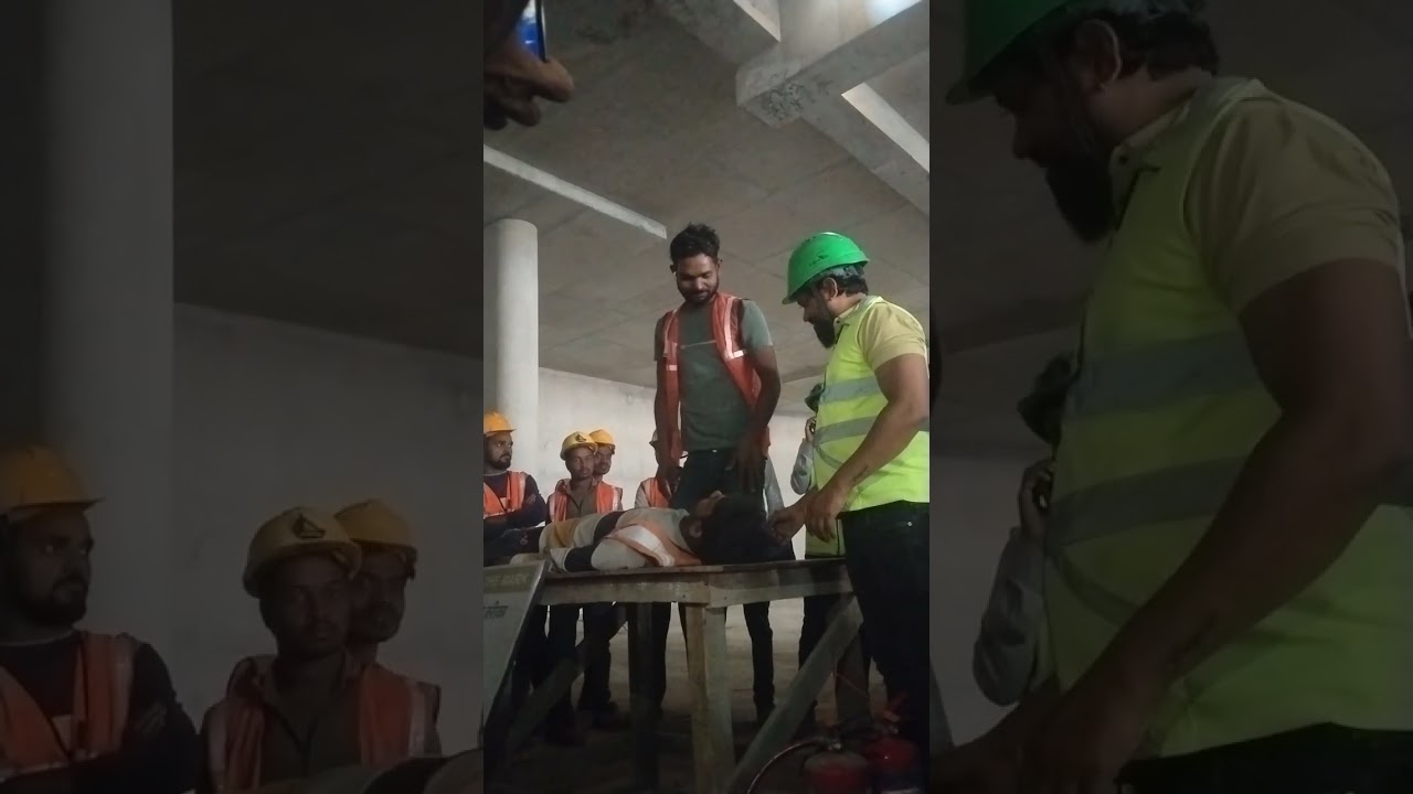 Company ka safety wala video company mein Aag bujhane wala video patient Ko agar heart attack a 