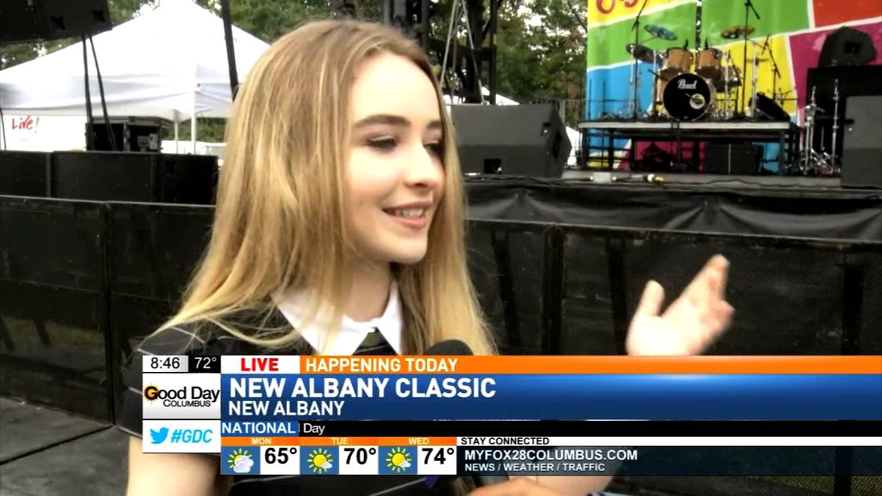 Sabrina Carpenter Interview LIVE on Fox 28 - YouTube