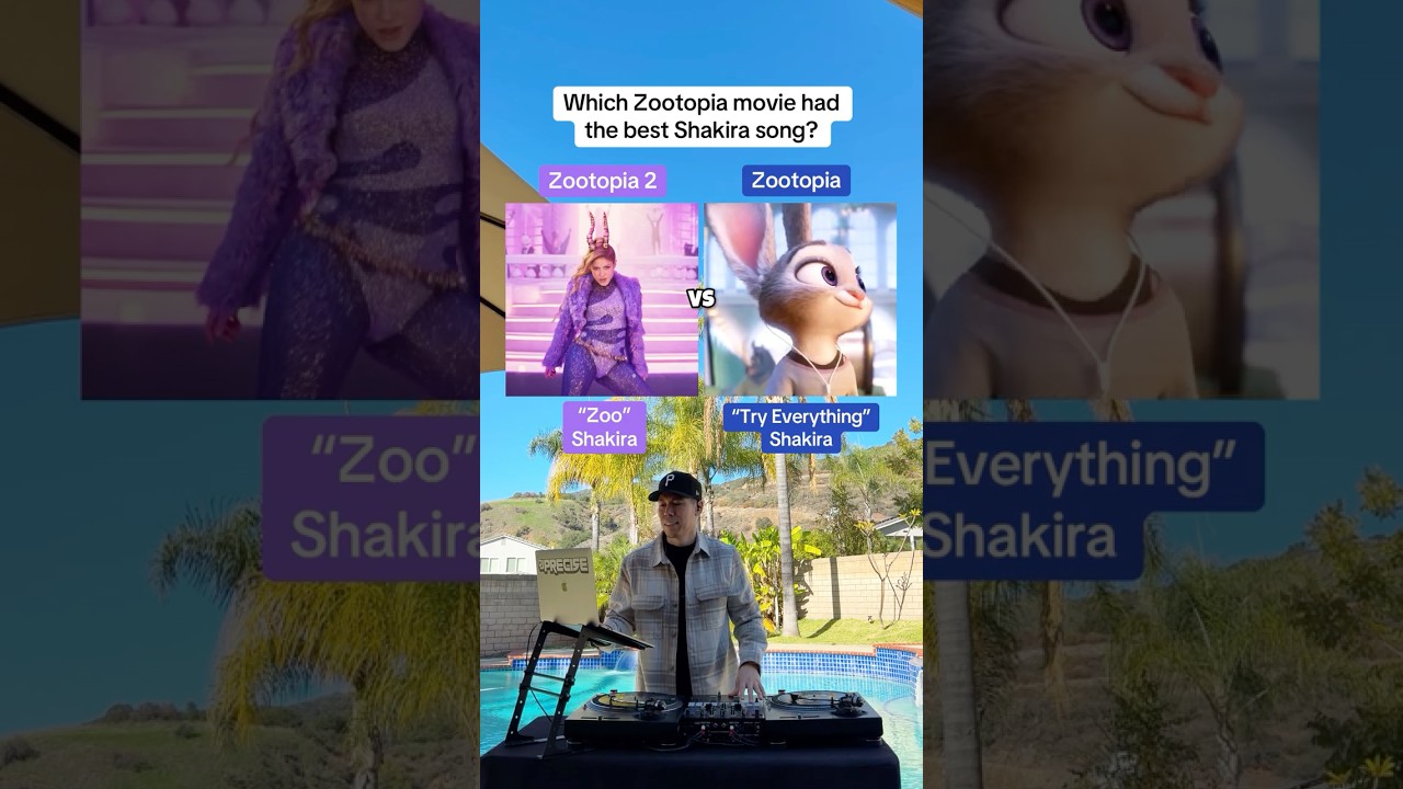 Which Zootopia movie had the best Shakira song? (Zoo vs Try Everything)
