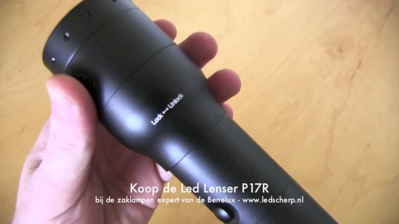 Led Lenser P17R led zaklamp review - ledscherp.nl [NL/BE]