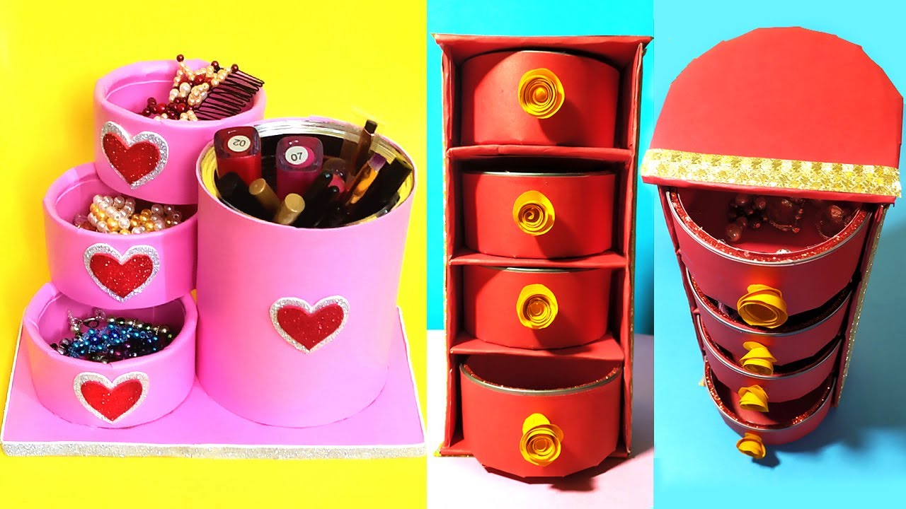 Haz FANTÁSTICAS manualidades con LATAS DE ATÚN - 3 ideas muy lindas con reciclaje de LATAS DE ATÚN