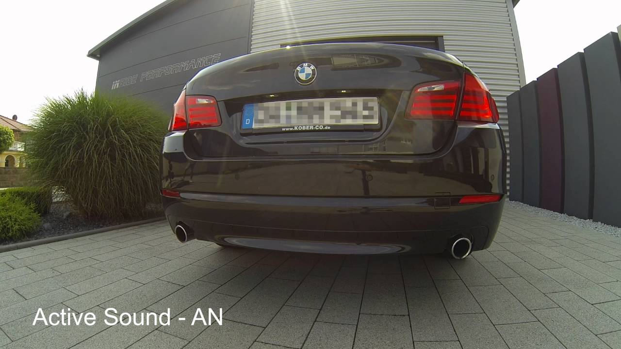Active Sound System von insidePerformance hier am 5er BMW F10 535d