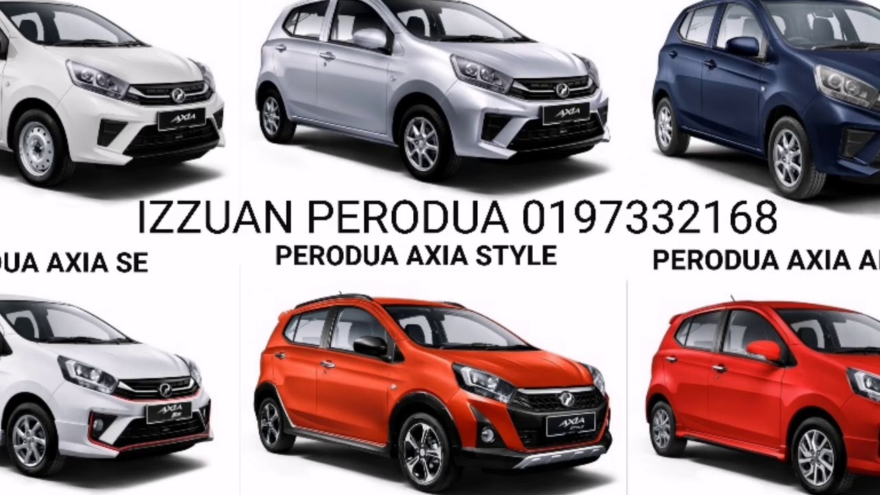 PERODUA AXIA NEW FACELIFT - YouTube