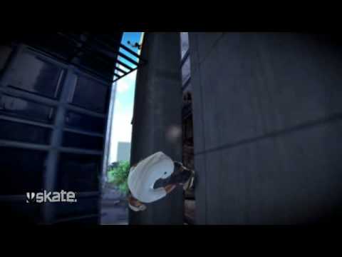 Crazy EA skate. Wallride Thingy