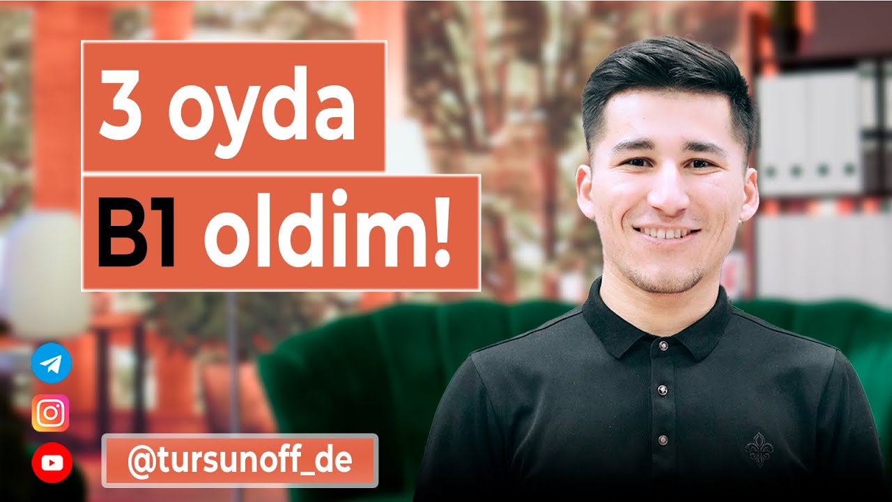 Qanday qilib 3 oyda B1+ ga chiqdim??