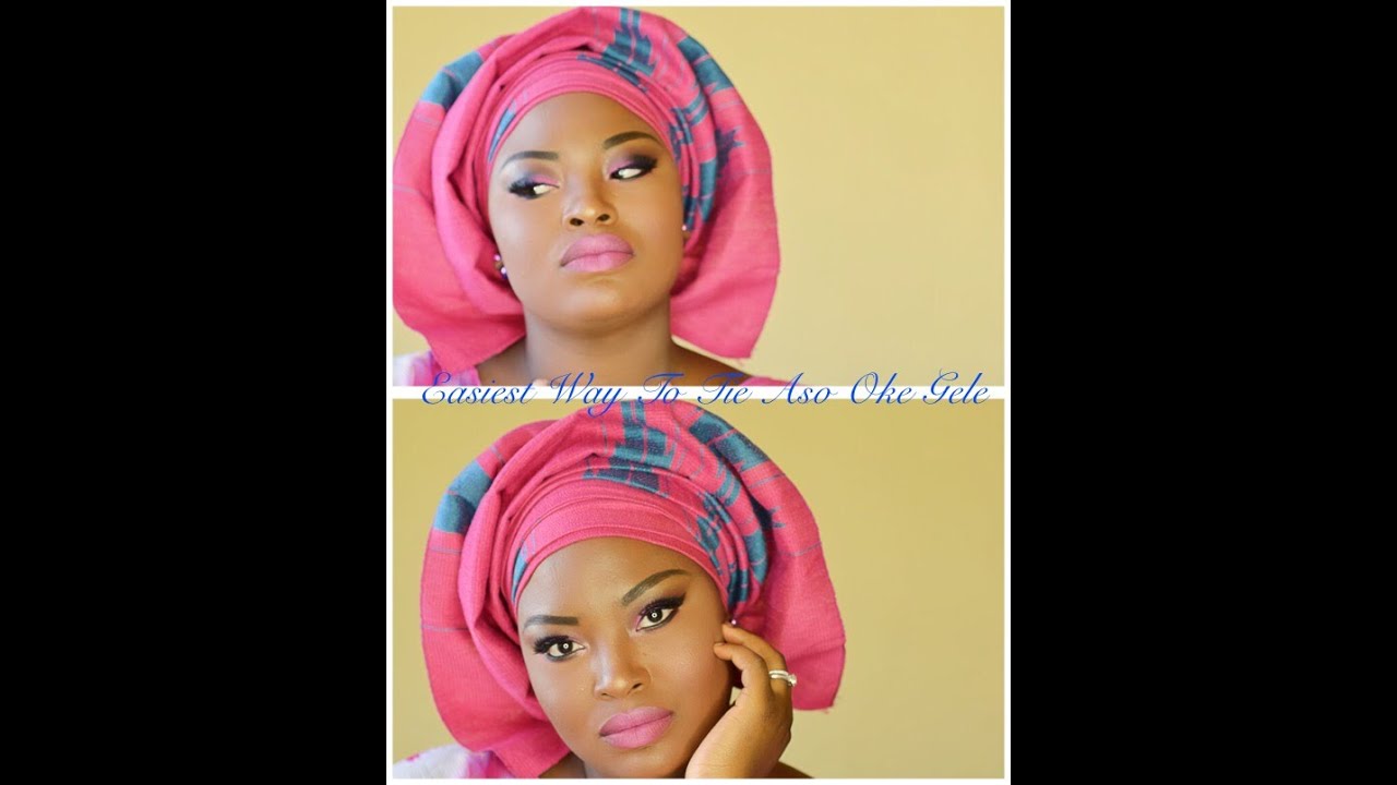 The Easiest Way To Tie Aso Oke Gele | Gele Tutorial | 