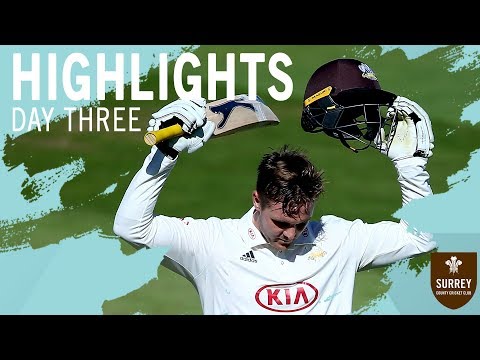 Highlights: Surrey v Essex - Day Three