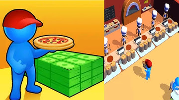 Pizza Fever: Money Tycoon - A Pizza Universe Tycoon - Andriod gameplay