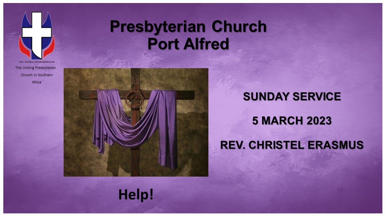Presbyterian Church Port Alfred Sunday Service Rev. Christel Erasmus 5