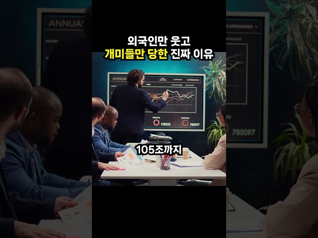 외국인만 웃고 개미들만 당한 진짜 이유 (이슈딸깍)