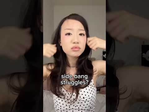 Who Said U Had To Cut Side Bangs To Have Side Bangs Bangs Sidebangs Hair Hushcut Meimazing