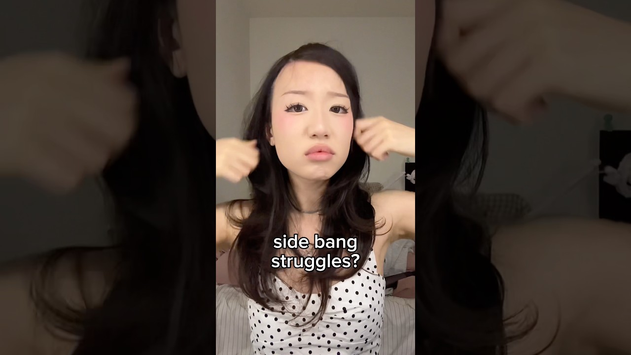 кто сказал, что нужно подстричь боковую челку, чтобы носить боковую челку 