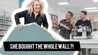How to colour match wall paint @NicoleHerrickDIY