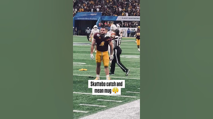 Cam Skattebo je tvrdý 😤