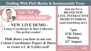 NEW LIVE DEMO - Colour Coordinates & Duet Collection Perfect Combo Demo