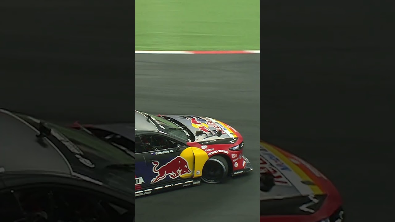 Doughnuts with Mad Mike, bucket list stuff 😮‍💨 #F1 #RedBullRacing #DriftMasters
