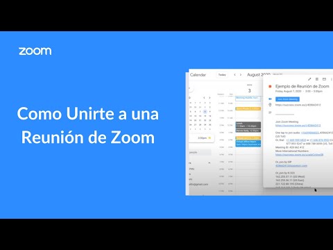 Video: Formas sencillas de unirse a una reunión de Zoom en PC o Mac: 14 pasos