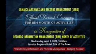 JISTV | Official Launch of RIM Month of Activities Official Forum