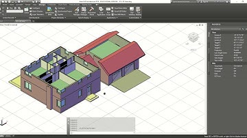 Autocad Architectural 2019 - Creating 3d view and sections