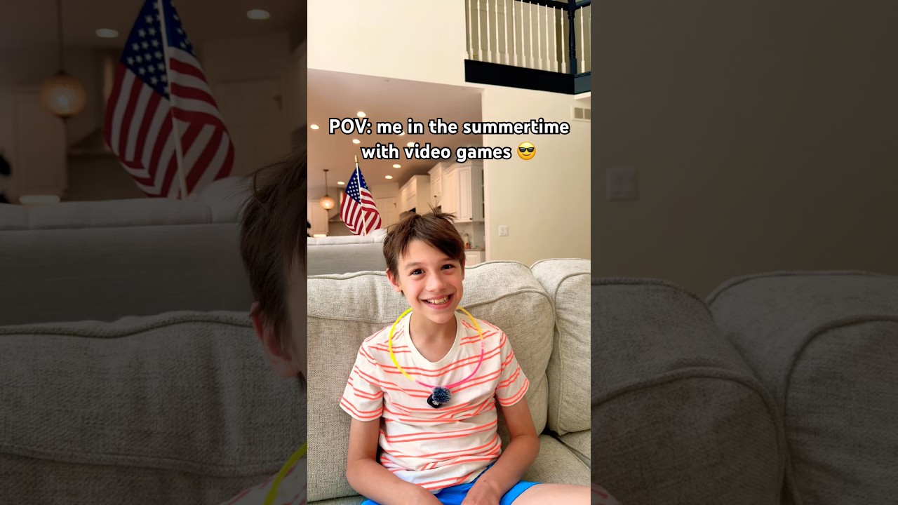 POV: Me in the Summertime with Video Games 🎮 🤣