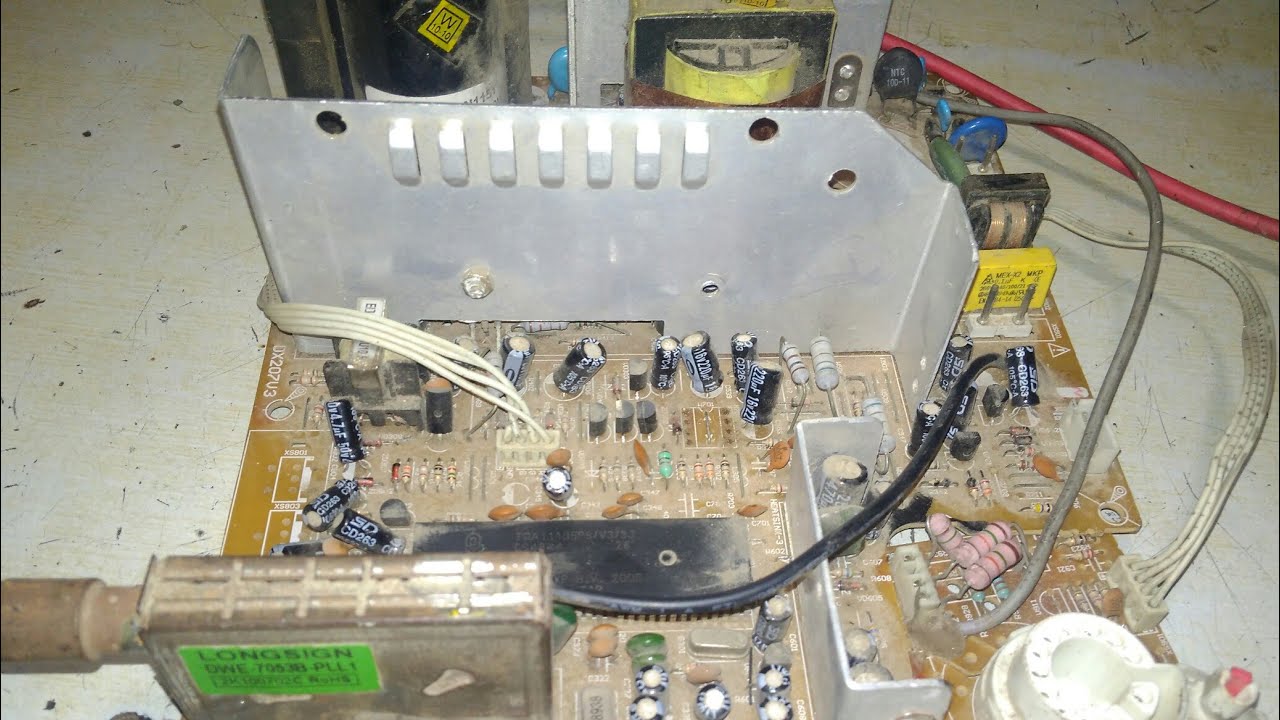 8821/8823/8873/8893/8895 ic china made colour tv kit diagram - YouTube