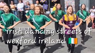 Irish dancing Wexford ireland 2025