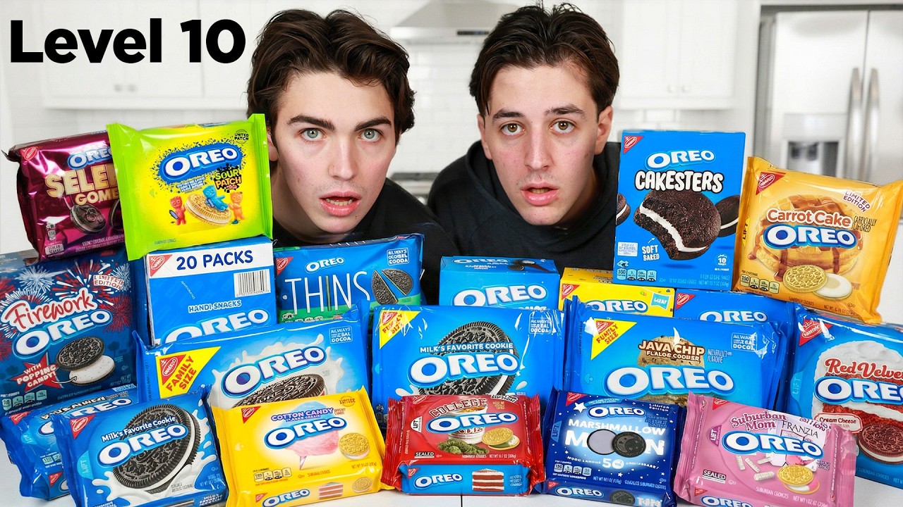 I Tried Every Level Of Oreo