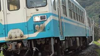 【鉄道走行動画】JR土讃線 吾桑→斗賀野 2輌(ハ32系)