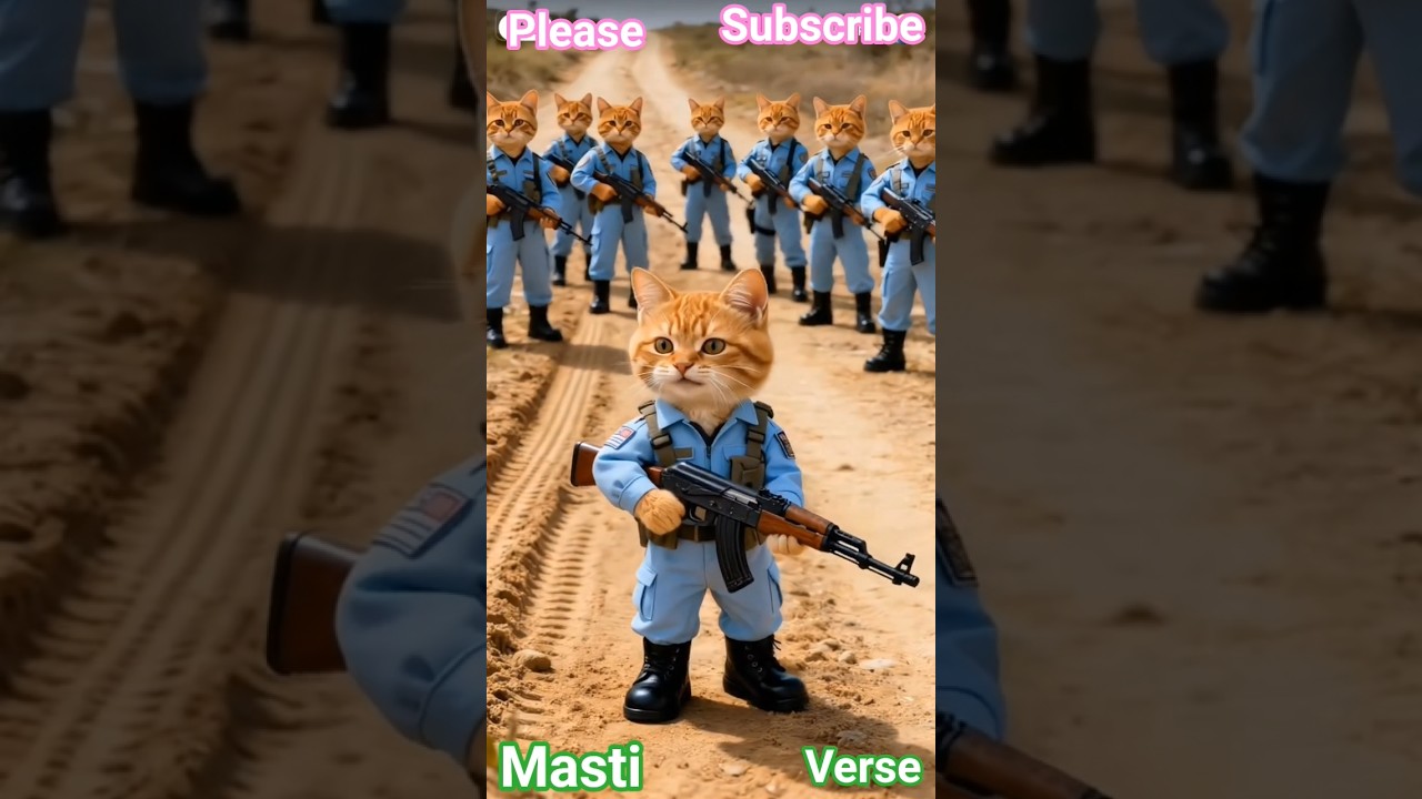 Billi Ki Army nikli Pakistan mission par 😀 || 