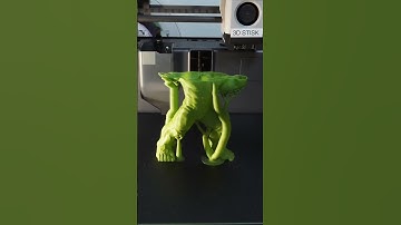 PRINT-Me Rainbow filament #3dprinting #timelapse #marvel #hulk #incrediblehulk #shorts #3dtisk