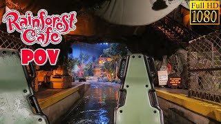 Rainforest Cafe River Adventure Ride POV, Galveston Location Dark Ride | Non-Copyright