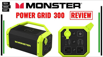 Monster Power Grid 300 Review Testing Power Station