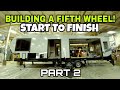 Building a Fifth Wheel RV! Coachmen Fifth Wheel factory Tour! Part 2