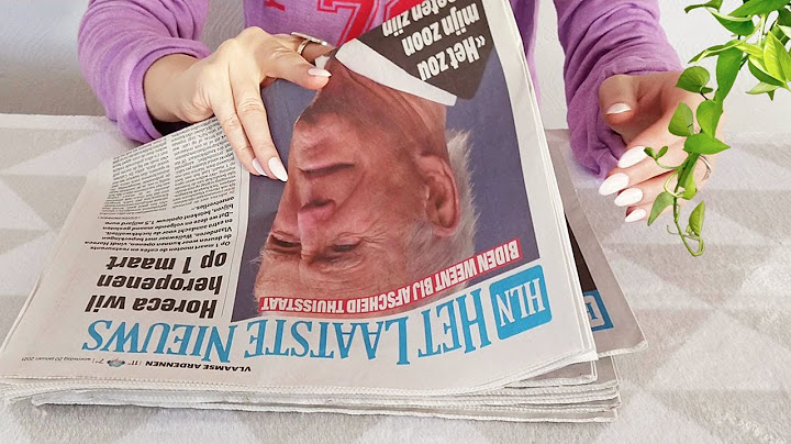 ASMR Relaxing Newspaper Page Turning  • No Talking