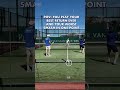 Most INSANE return EVER? 🤣🤩Shame he coudn’t finish lt🤣—#padel #padeltips #padelfun