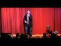 Shamus cameron performs  laughterzone101 gala