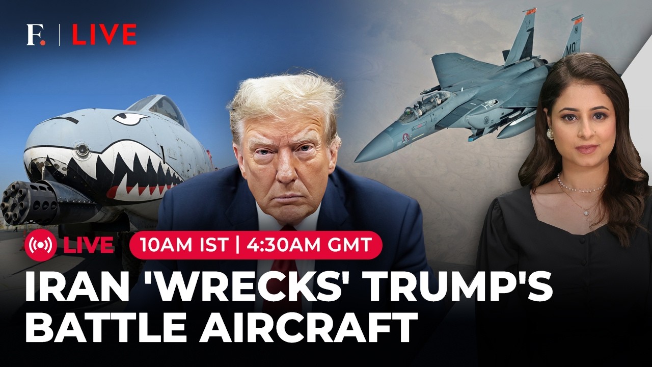 Iran Hits US Airbase in Jordan, Aircraft Damaged: Report | Fresh Explosion In Tehran |Firstpost Live thumbnail